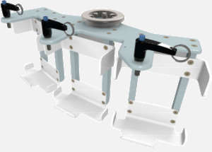 Hillaero SIGMA SPECTRUM FAA certified mountable bracket for Air Ambulance Airmed Helicopter or Fixed Wing Aircraft ISO1
